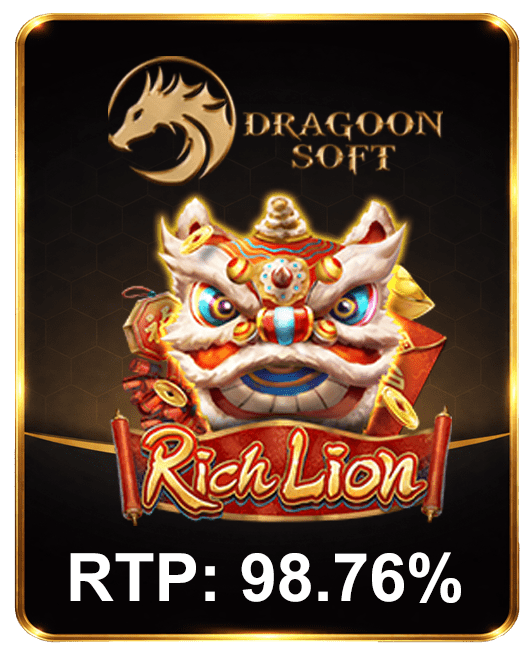 Rich Lion — Dragoon Soft RTP 98.76%